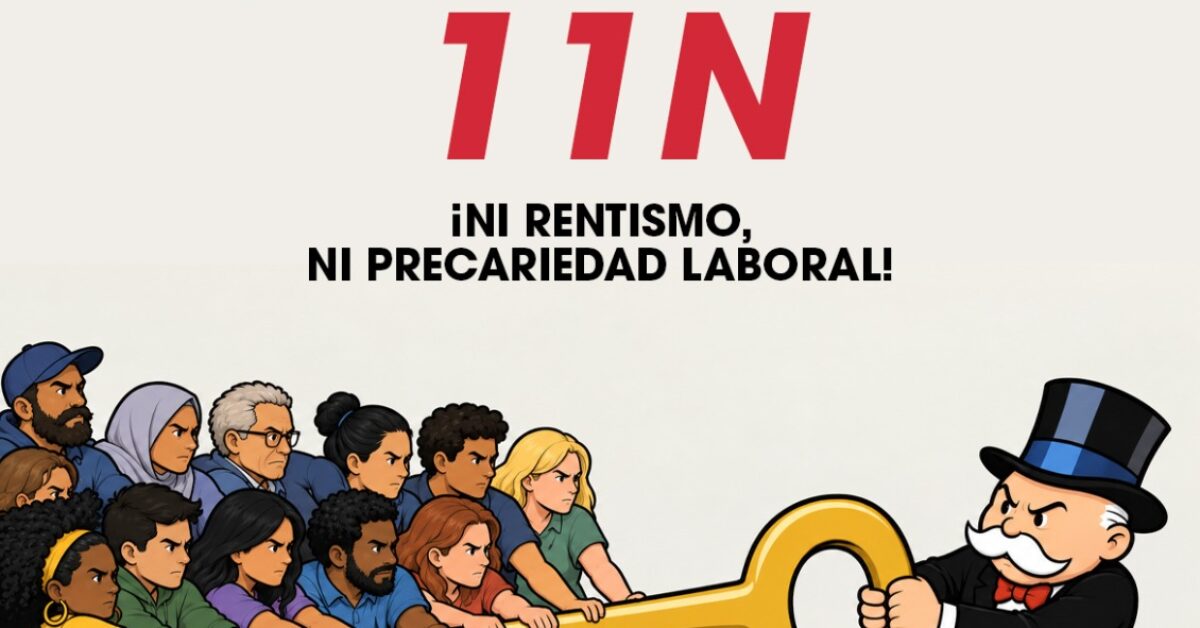 EL 11 DE NOVIEMBRE, A LA HUELGA GENERAL!